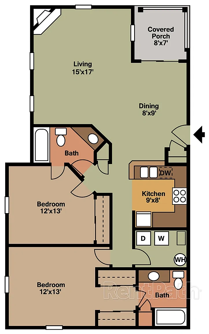 Crossings Village – Floor plan