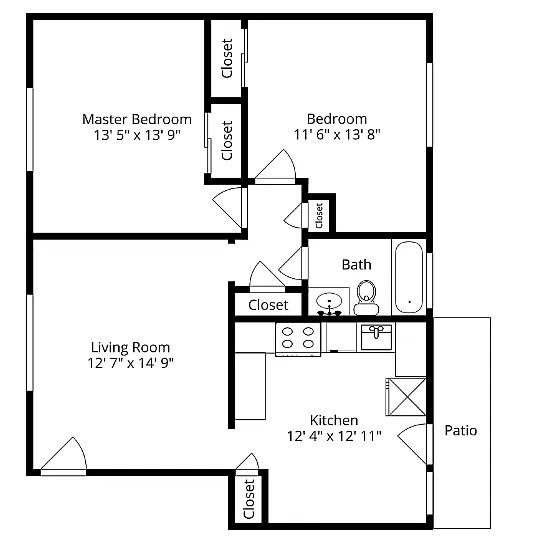 Baba Flats – Floor plan