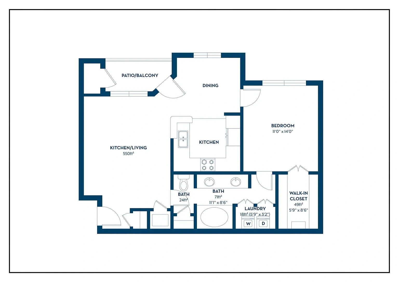 Oxmoor Apartments – Floor plan