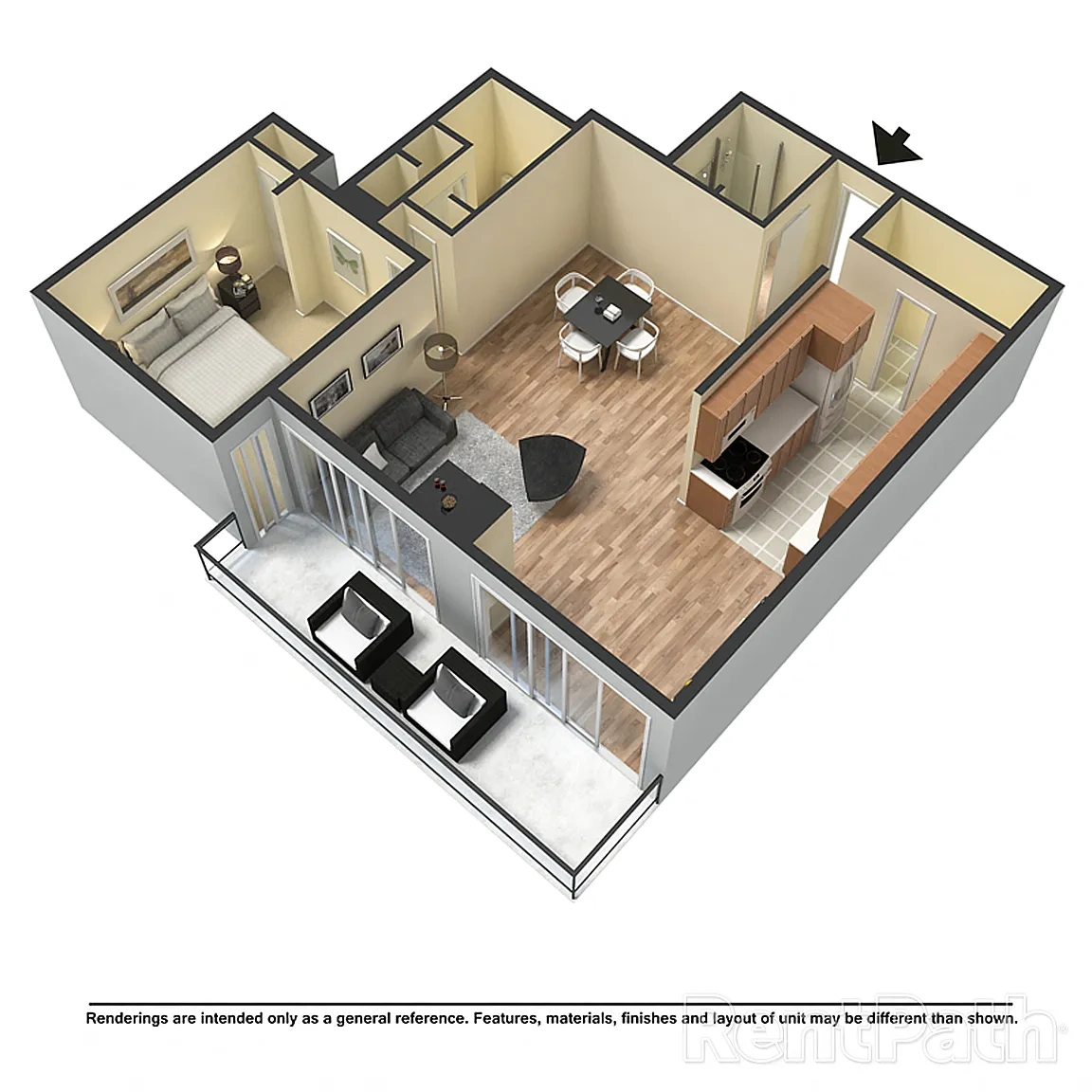 Long Beach Towers – Floor plan