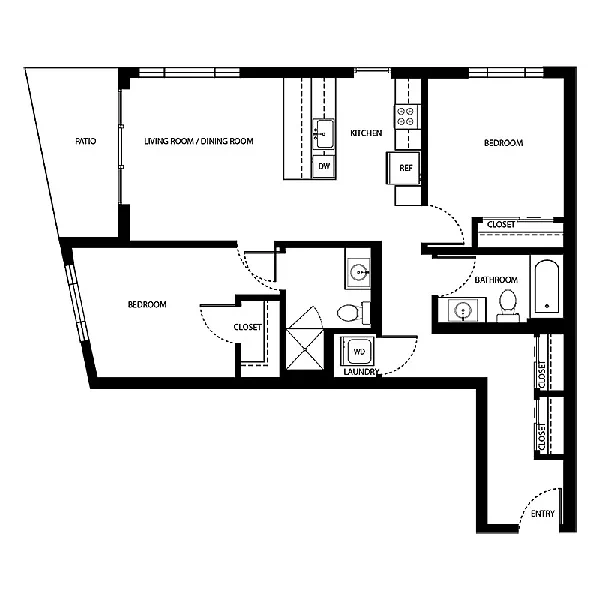 Bell River Trail – Floor plan