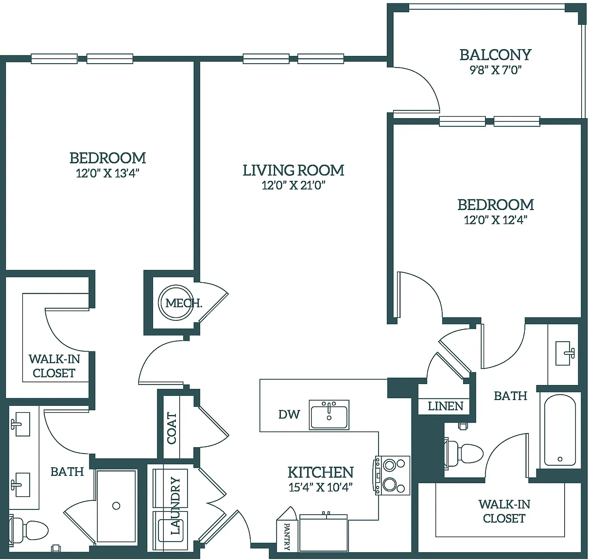 Adria – Floor plan