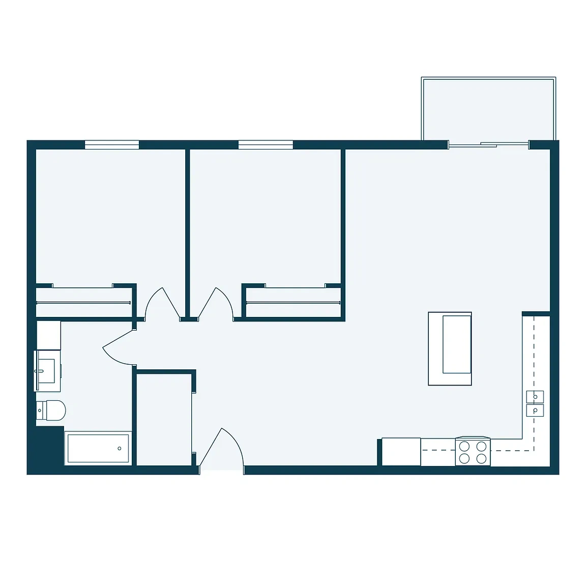 Ashbury – Floor plan