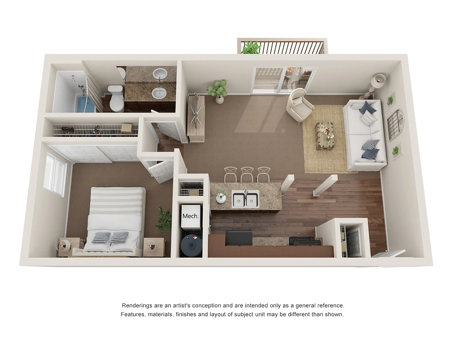 Brookhollow Apartments - BHA – Floor plan