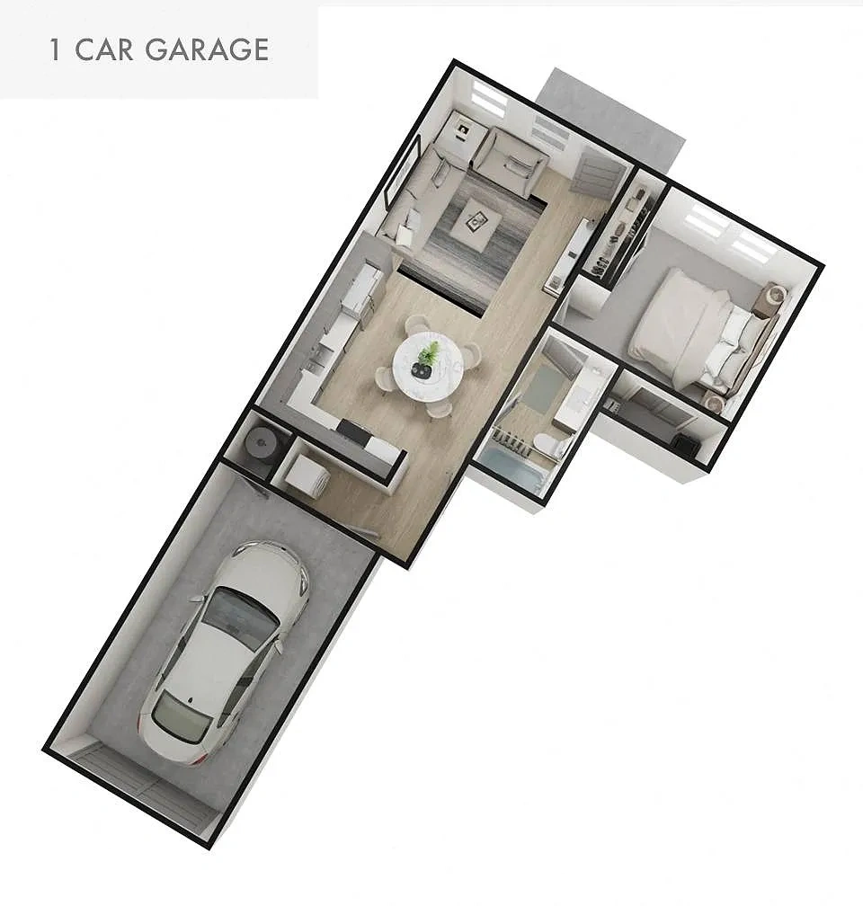 H2O Townhomes – Floor plan