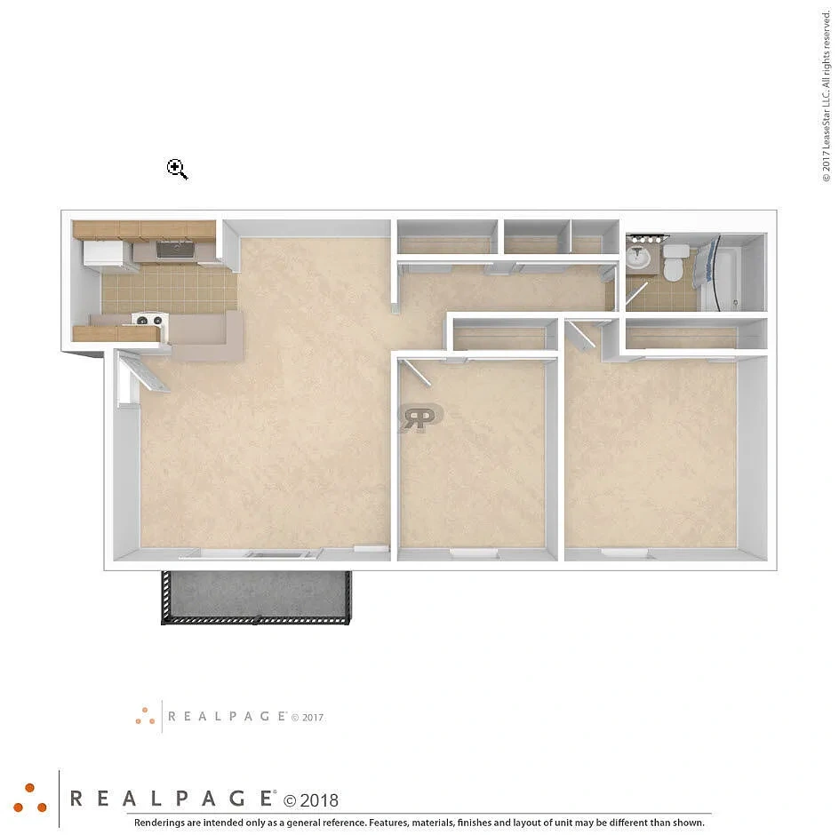 Deer Creek – 2 Bedroom