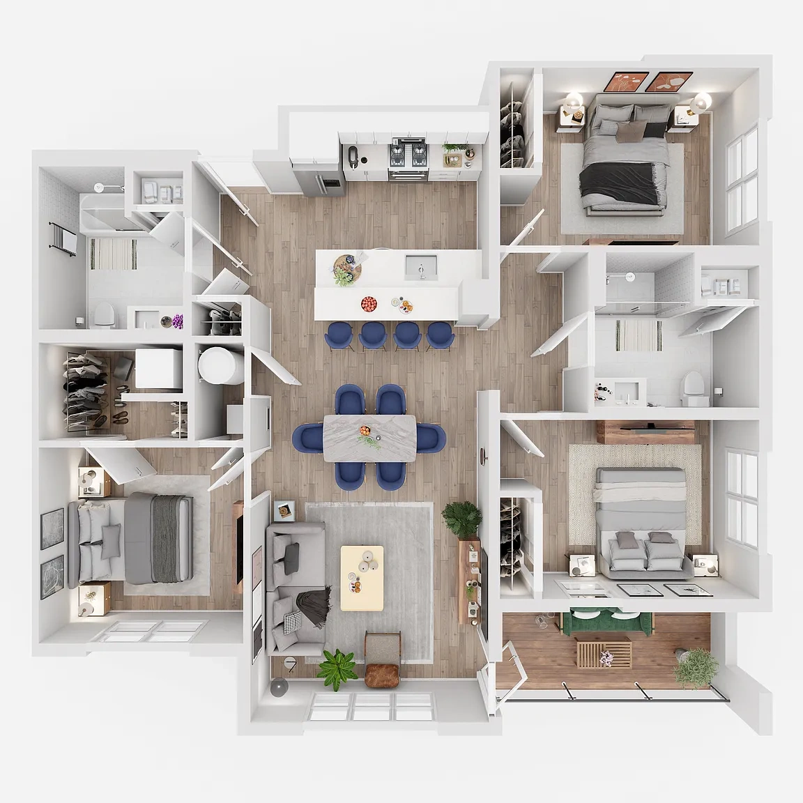 The Faraday – Floor plan