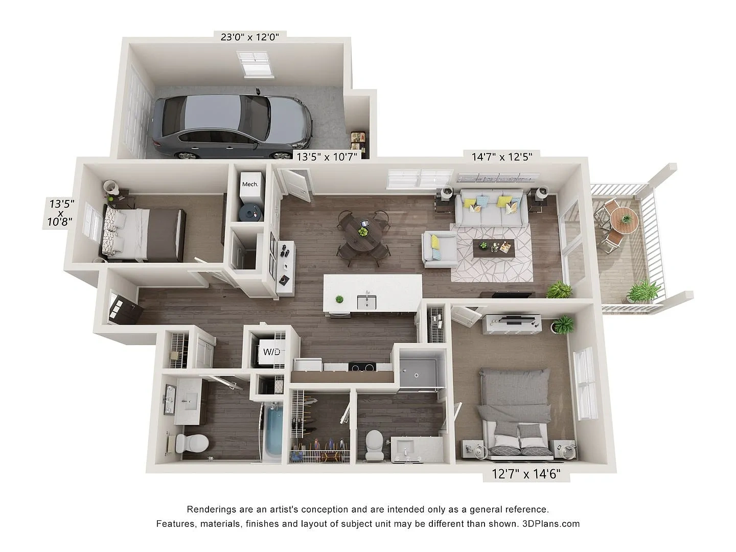 The Hammocks at Fairview – Floor plan