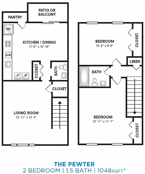 The Townhomes at Diamond Ridge – Floor plan
