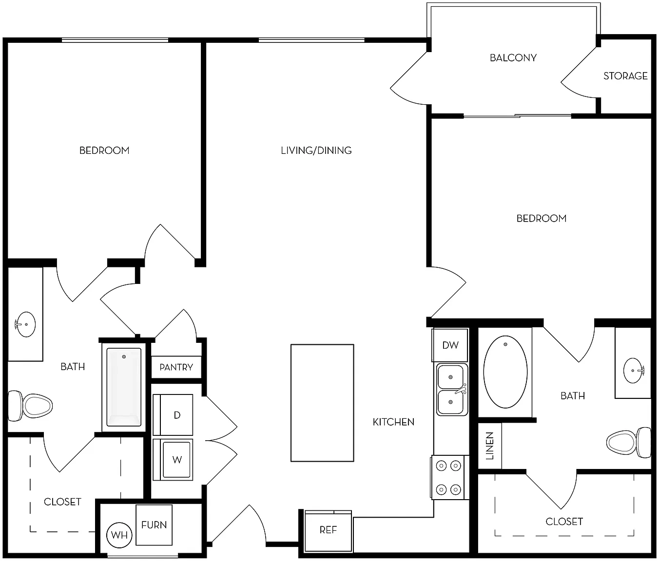 21LUX Apartments – Floor plan