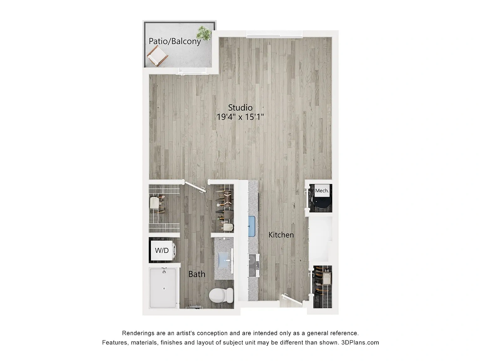 The Fitzroy – Floor plan