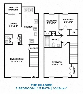 The Glens at Diamond Ridge – Floor plan