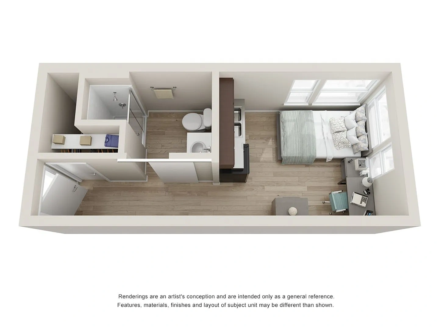 Ferry Street Flats – Floor plan