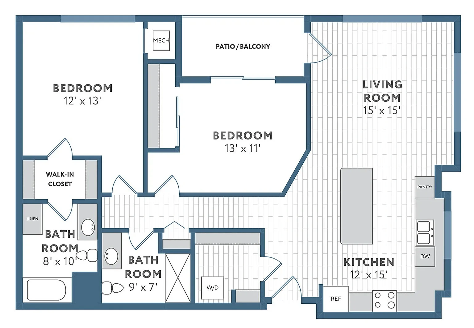 22 Slate – Floor plan