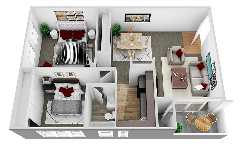 Liberty West – Floor plan