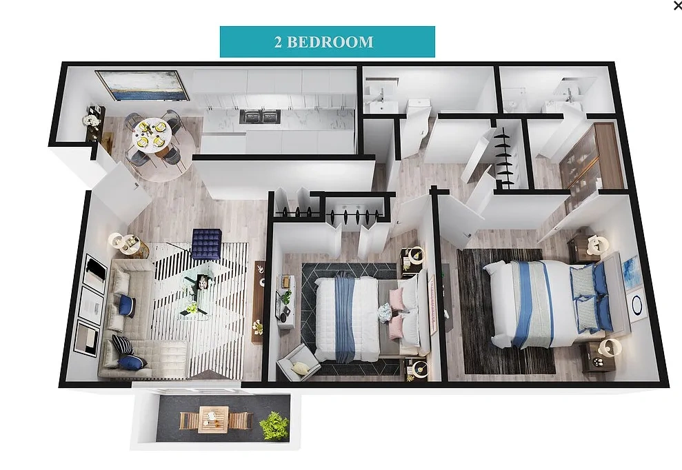Devonshire Apartments – Two Bedroom