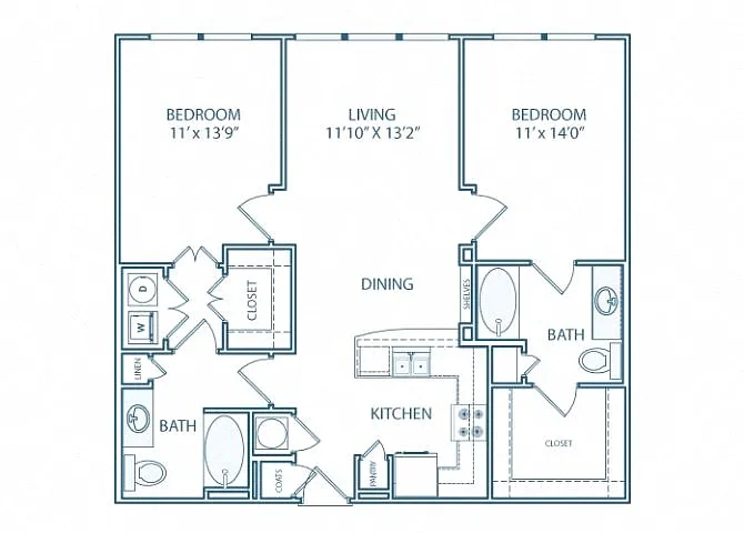 Porter Westside – Floor plan