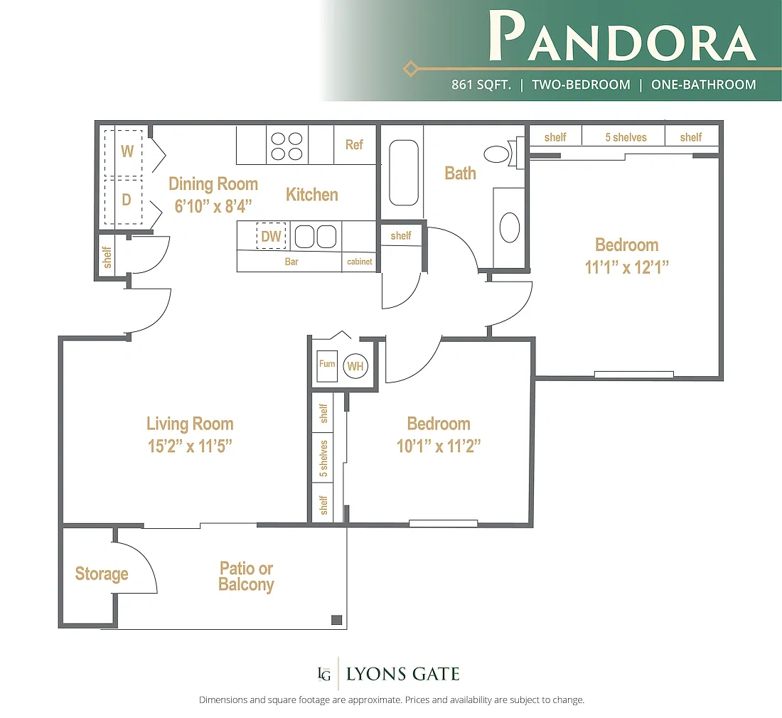 Lyons Gate Apartments – Pandora