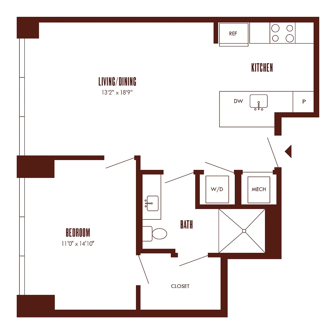 Emmi Midtown – Floor plan