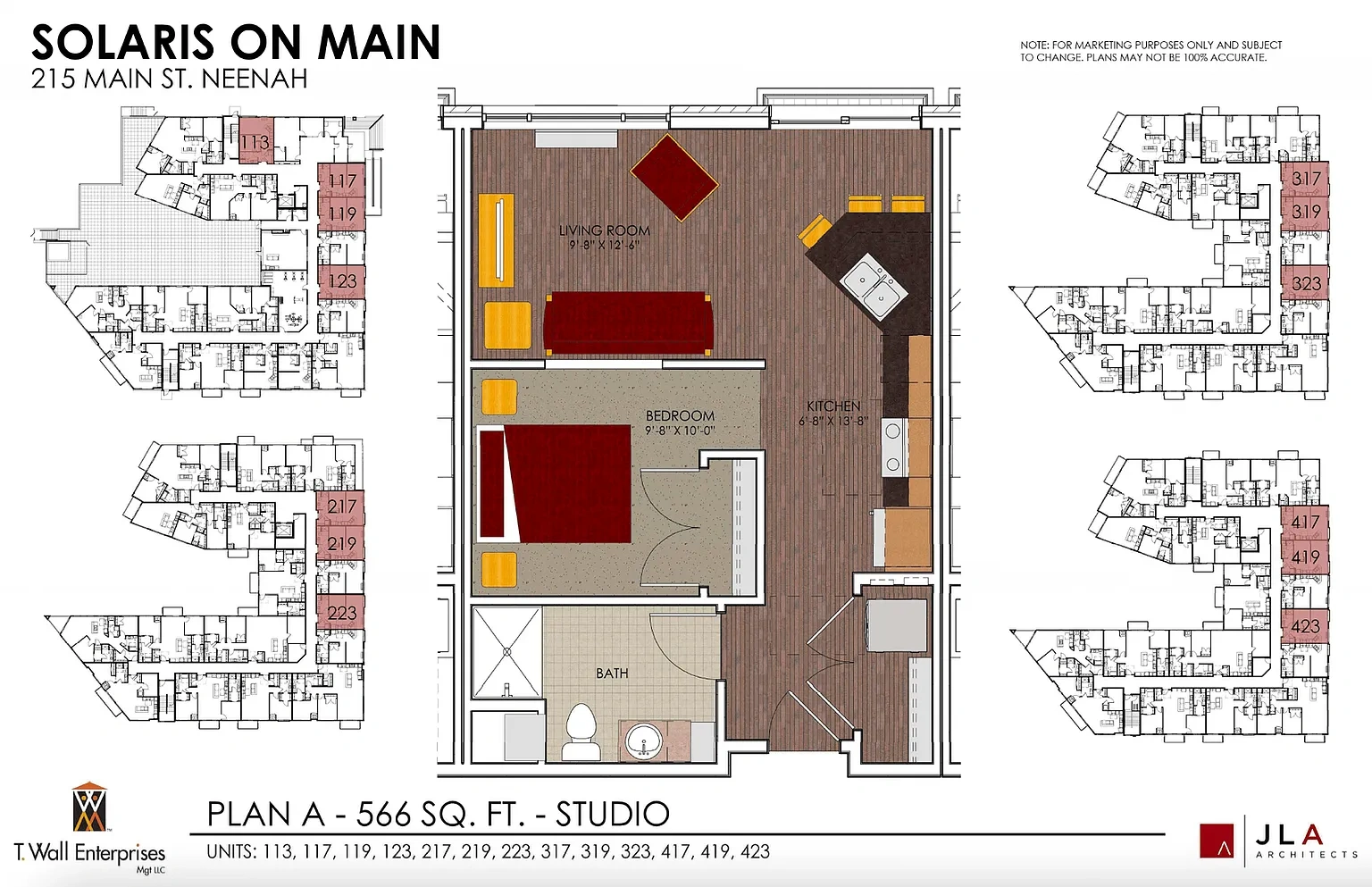 Solaris on Main – Floor plan