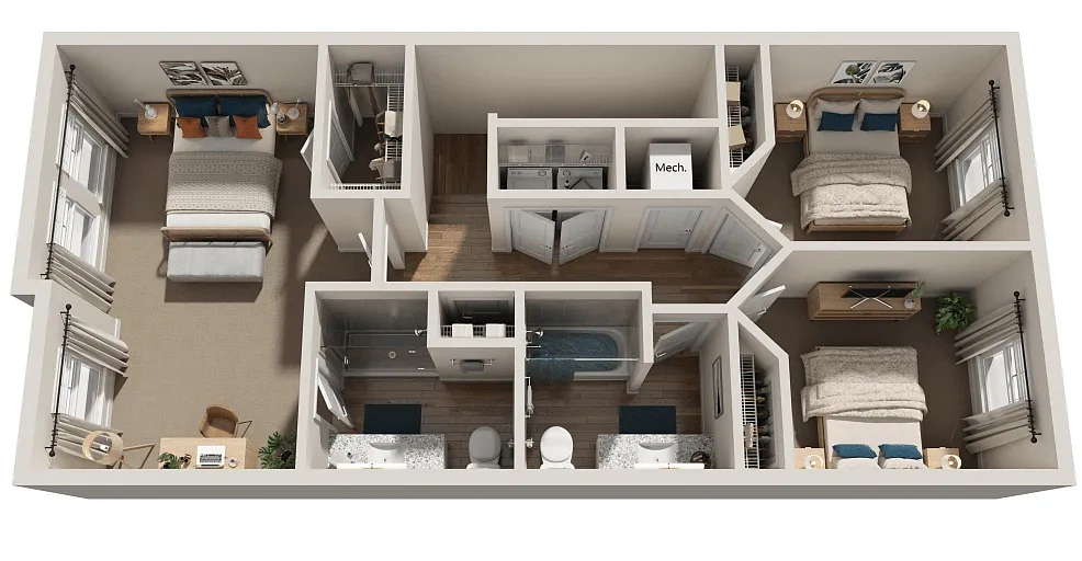 Cacema Townhomes – Floor plan