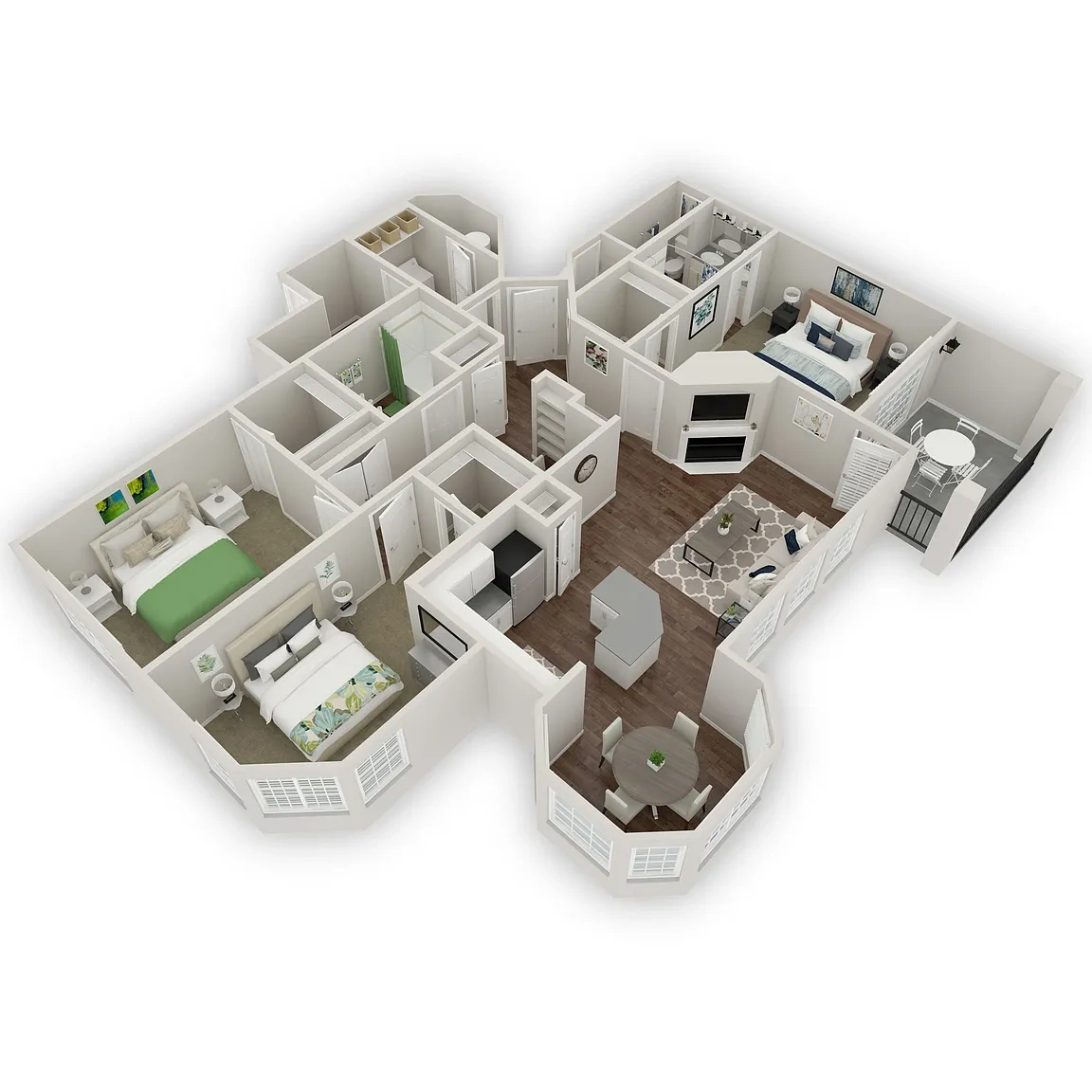 Lowry Park – Floor plan
