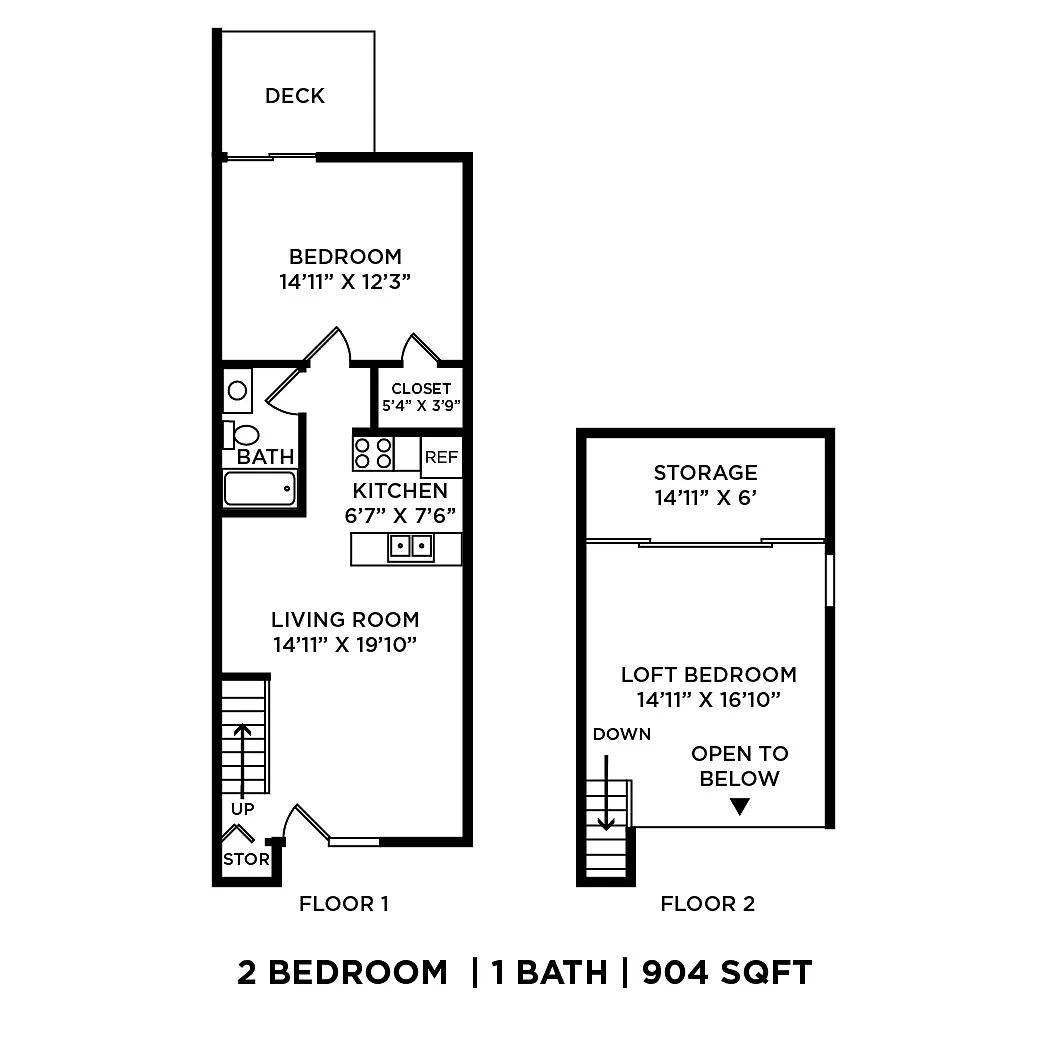 Merriman Valley Apartments & Townhomes – Floor plan