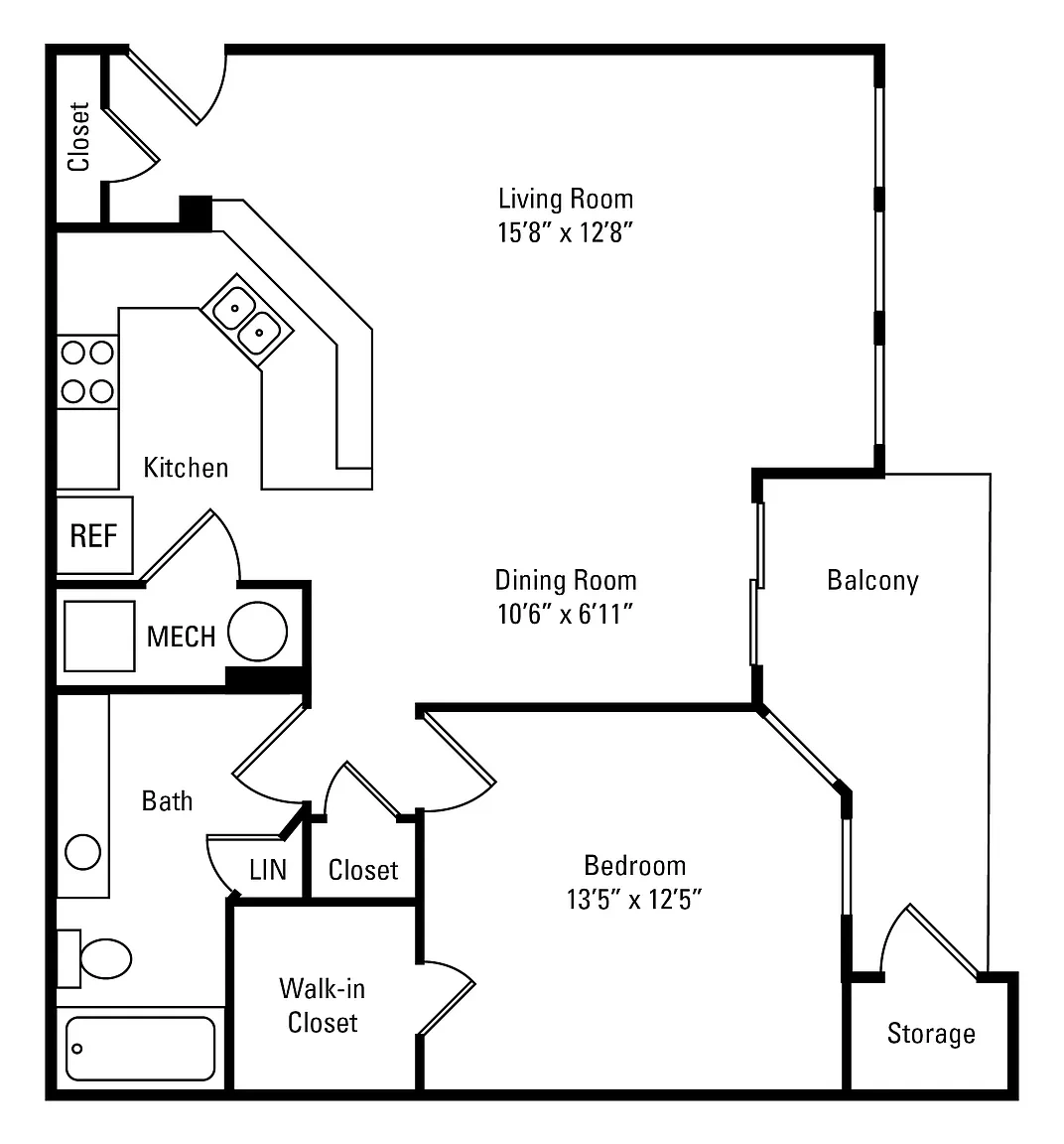 Highlands of Montour Run Apartment Homes – Floor plan