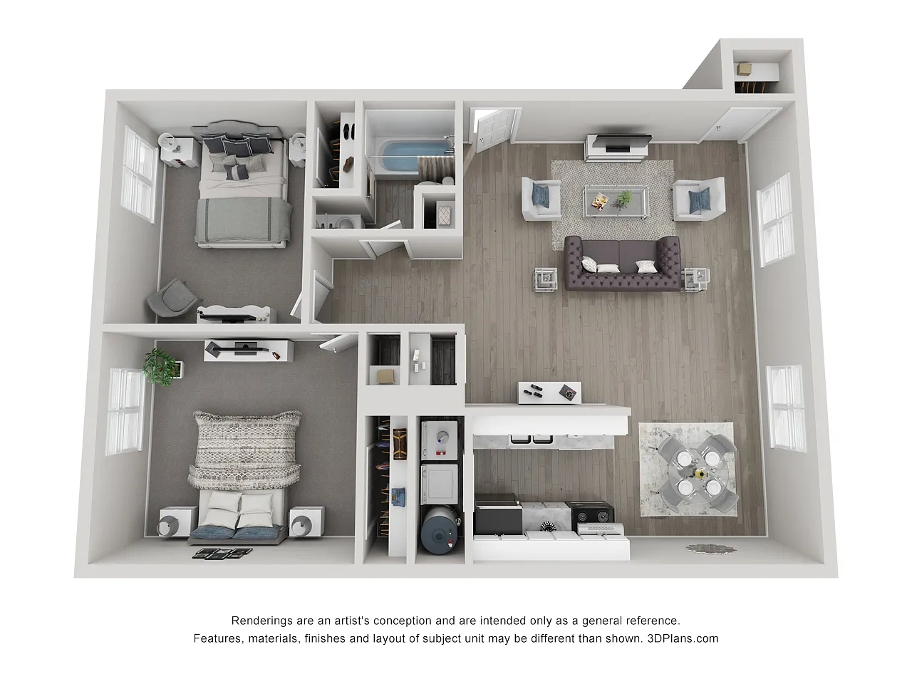 Villas At Summer Creek – Floor plan