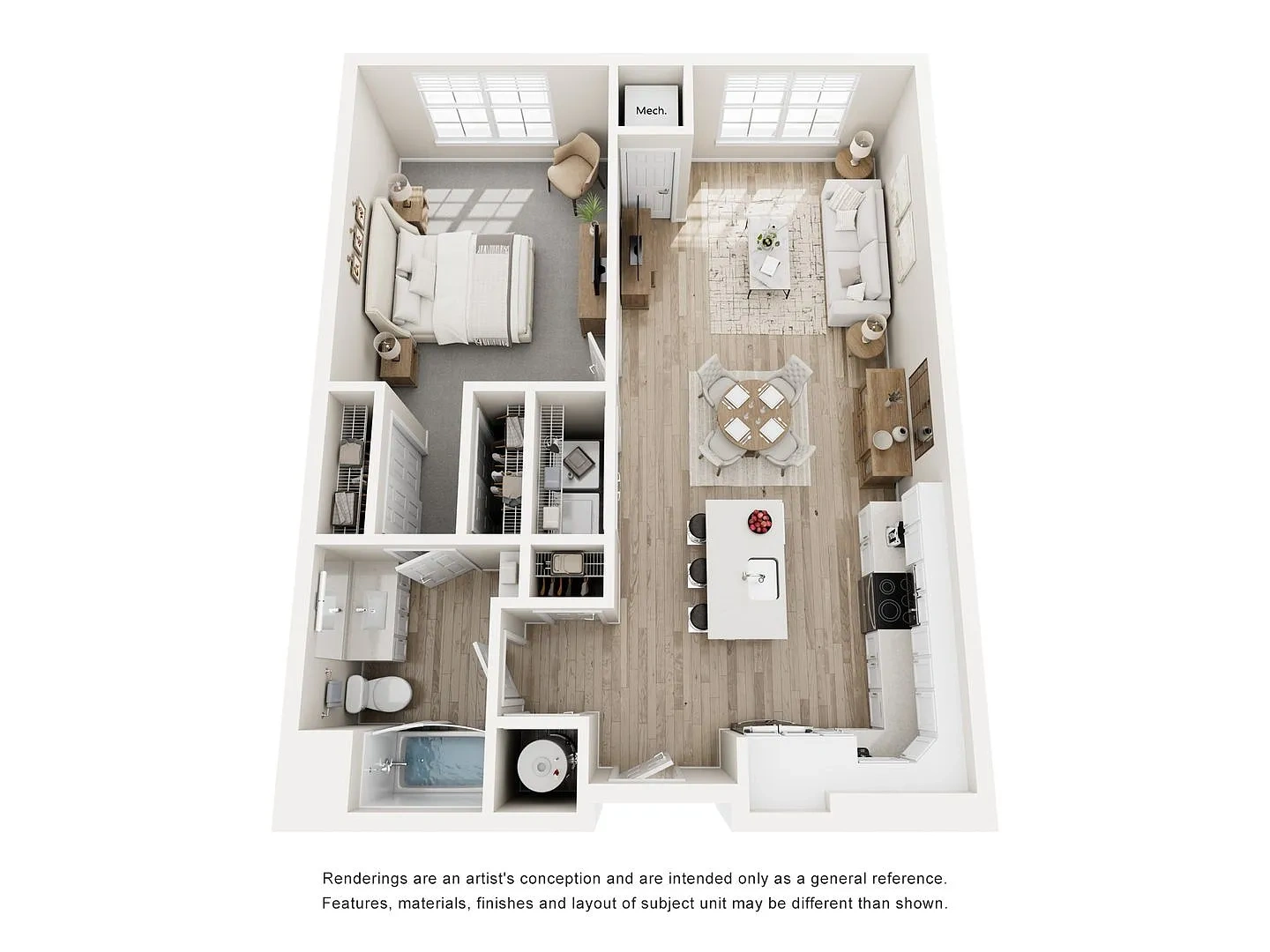 Susquehanna Trail Apartments – Floor plan