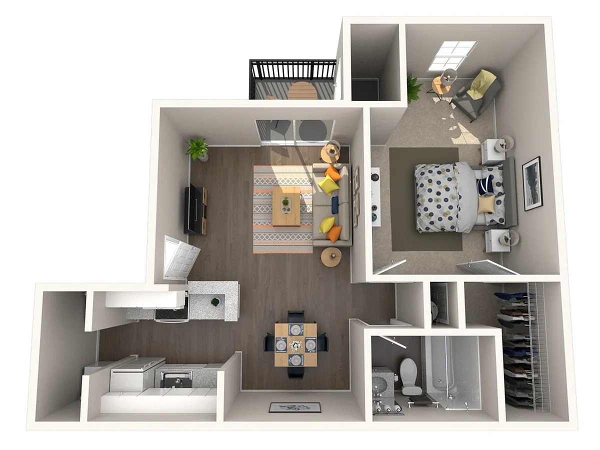 Driscoll Place Apartments – Floor plan