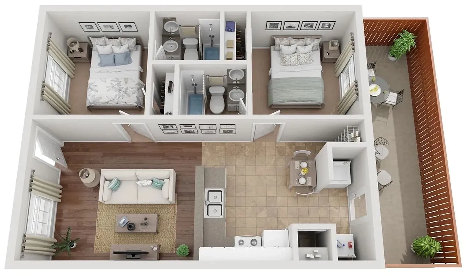 La Salle Villas – Floor plan