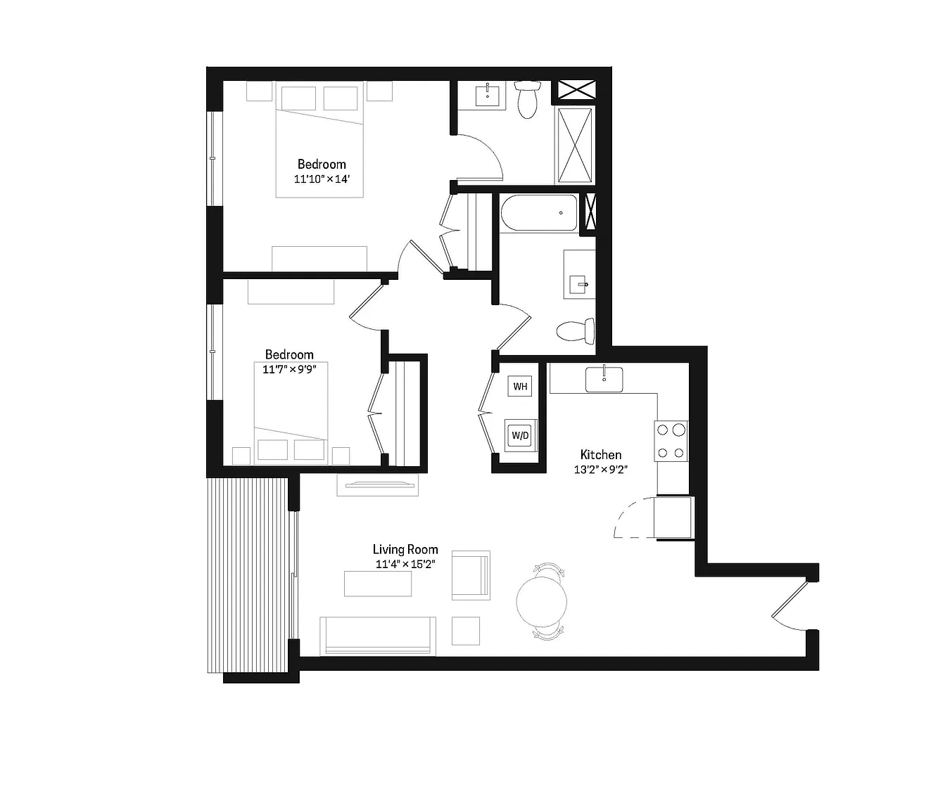 3200 Washington – Floor plan
