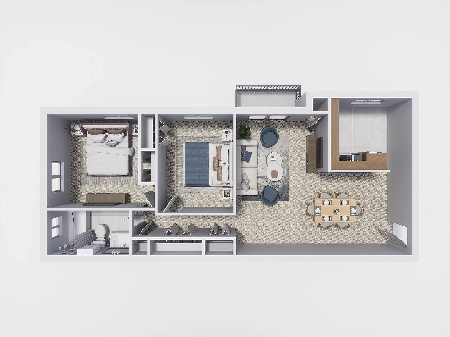 Lafayette Village – 2 Bedroom