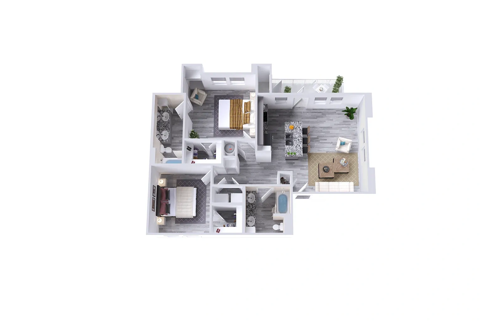 La Ventana at Canyon West – Floor plan