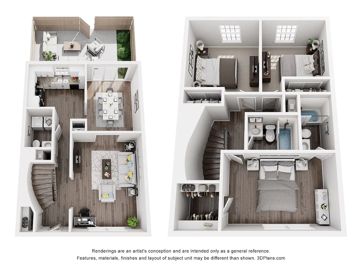 River Oaks Townhomes at Fox Chapel – Floor plan
