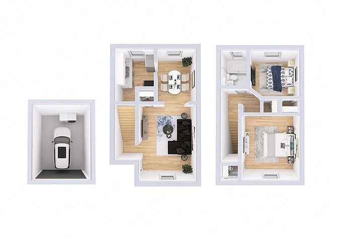 Huntley Ridge – 2 Bedroom Townhome