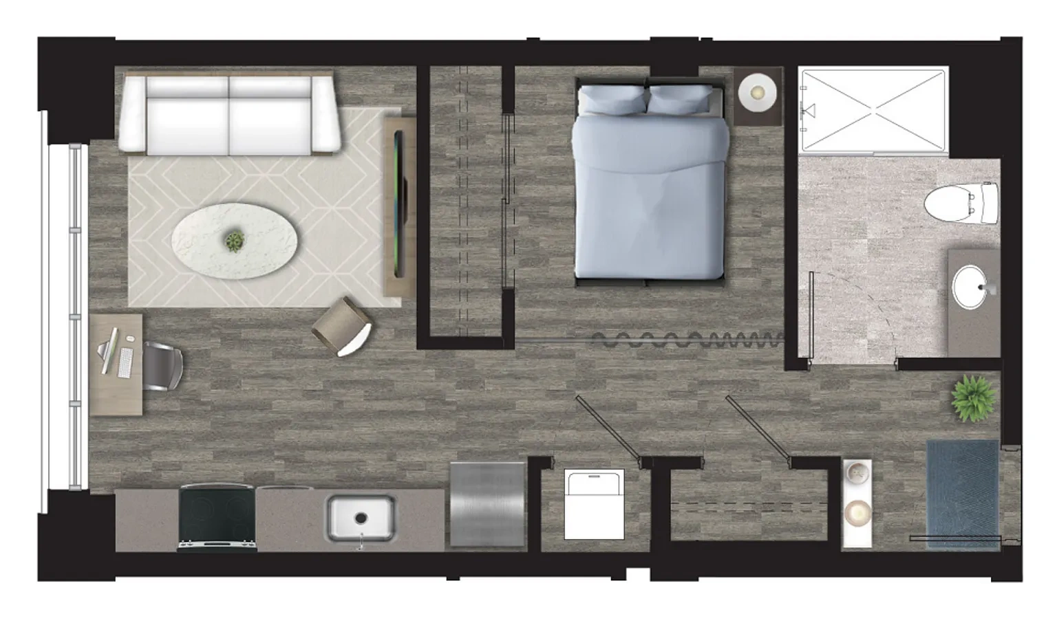 Vera on Broad – Floor plan