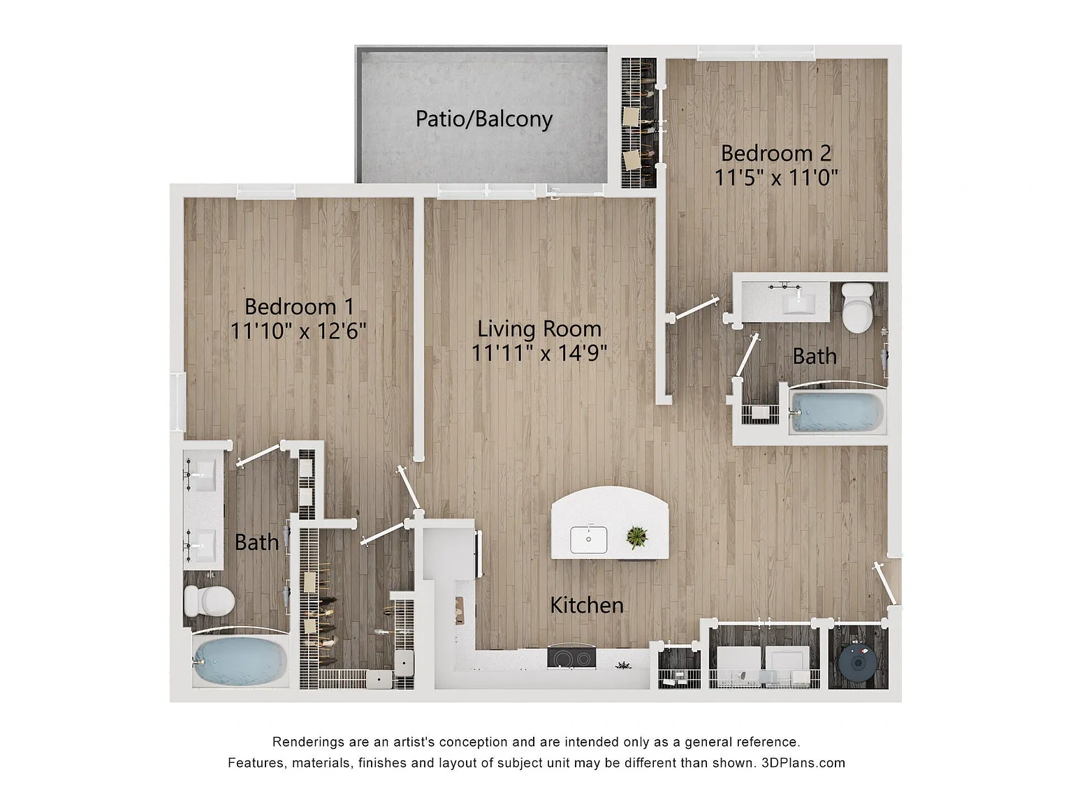 Southerly at Heron Creek – Floor plan