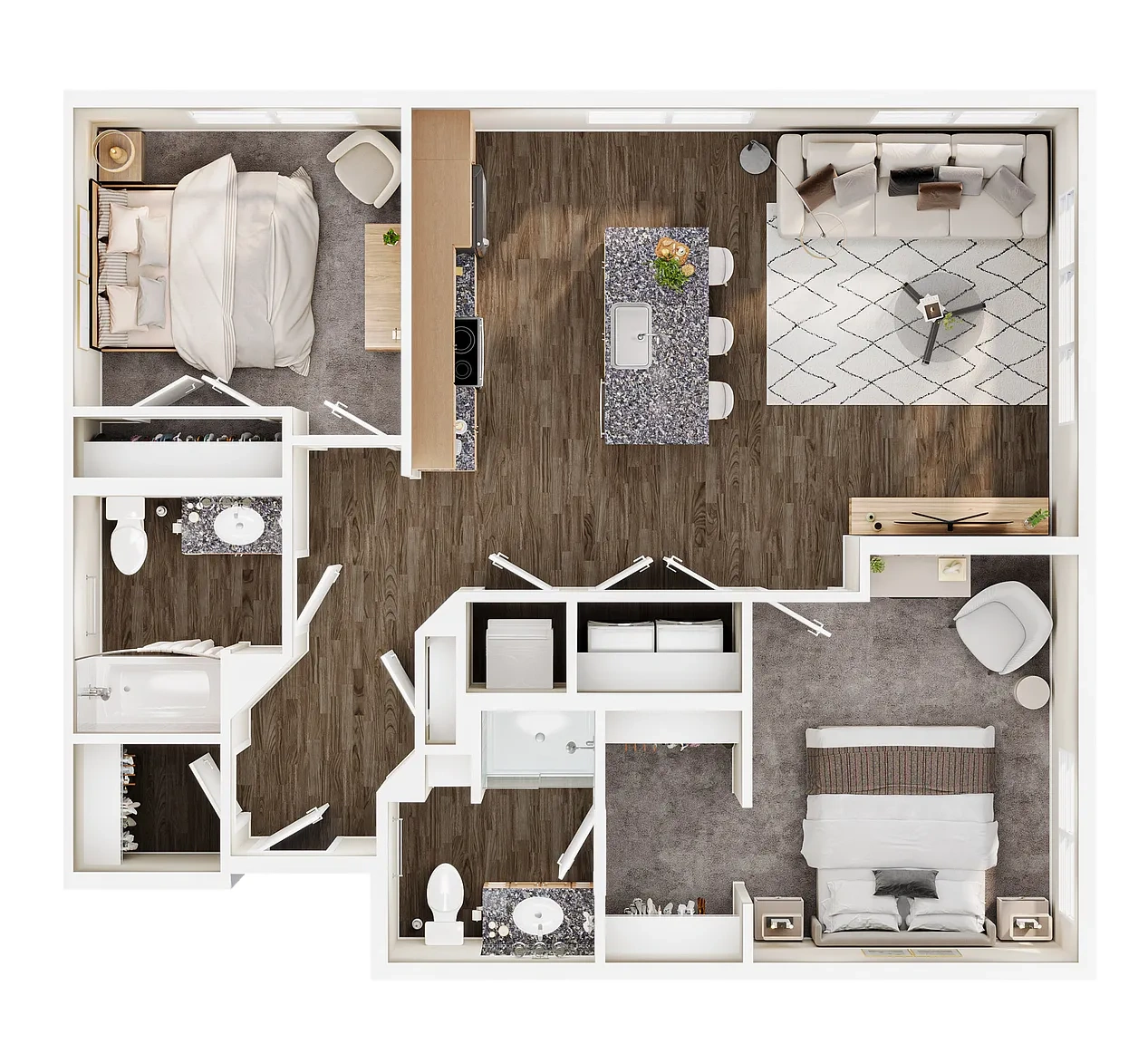 Conway at Huxley Yards – Floor plan