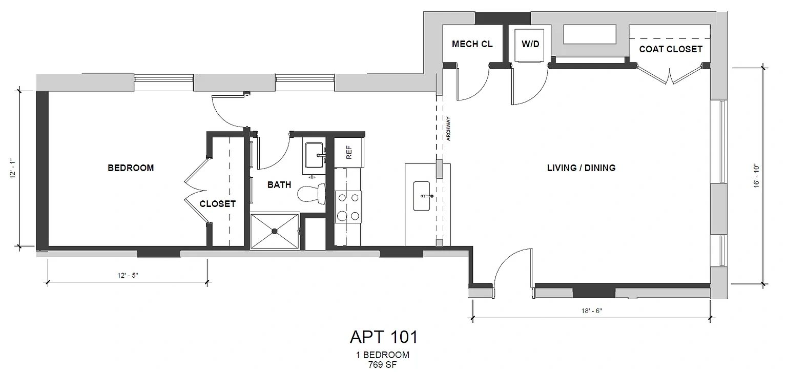 Homestead Masonic Hall Lofts – Floor plan