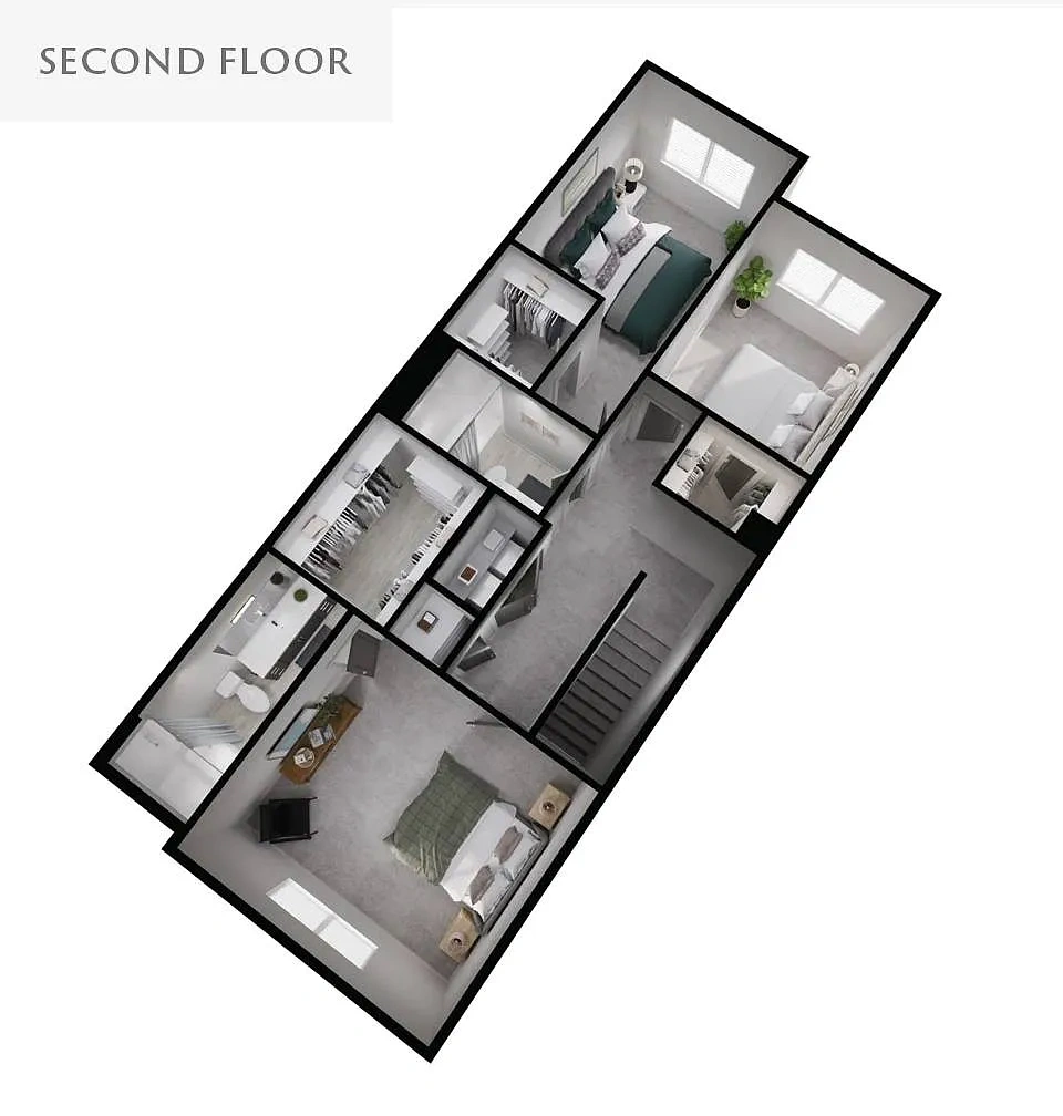 Calypso Townhomes – Floor plan