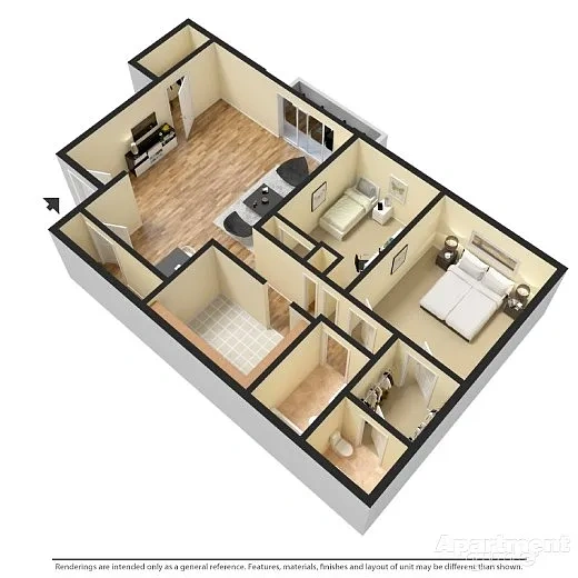 Boulder Creek Apartments – 2 Bedroom