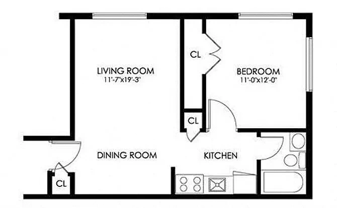 Kensington Club Apartments – 1 Bedroom