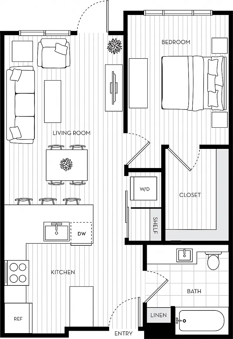 Voda – Floor plan