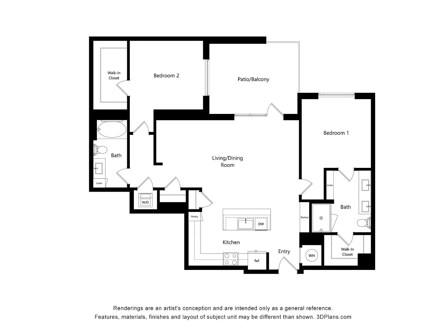 NOVEL Beach Park by Crescent Communities – Floor plan
