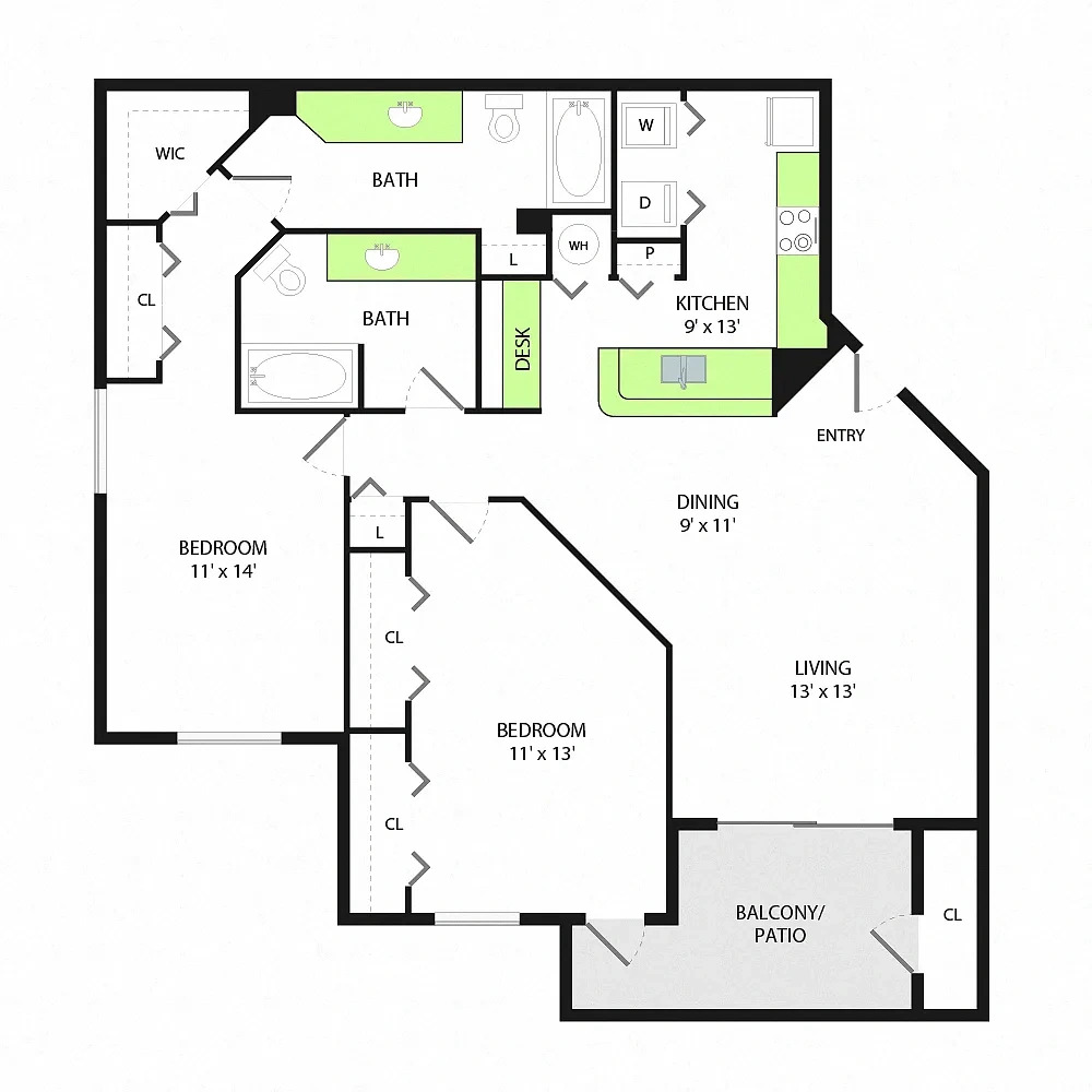 The Preserve at Westchase – Floor plan