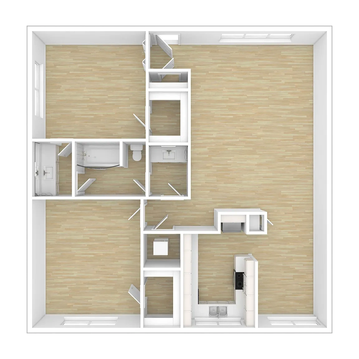 Stratford Villas Apartments – Floor plan