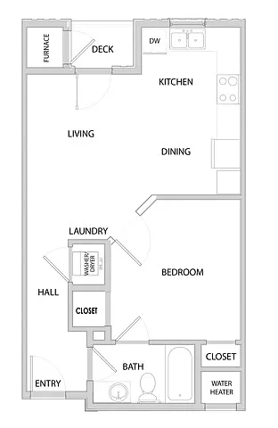 Union Midvale Apartments – Floor plan