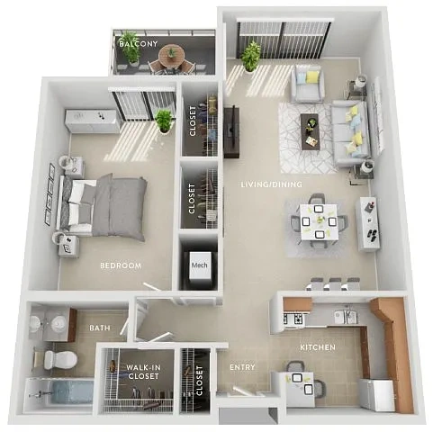 Albion on Northwest – Floor plan